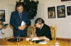 13.08.2003 - Spotkanie z ambasadorem Izraela Szewachem Weissem